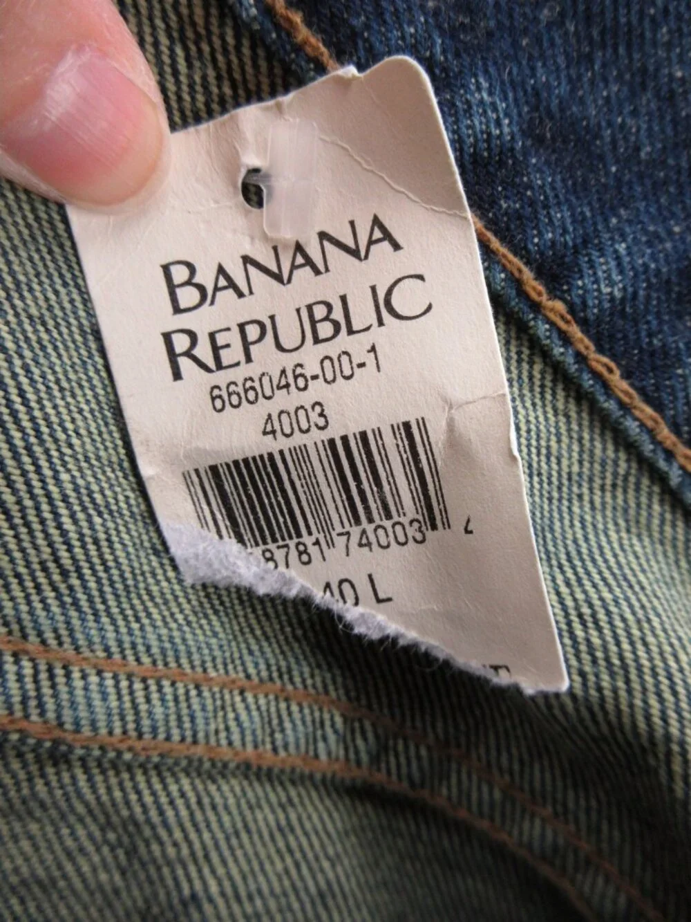 VGT Banana Republic Jeans 40 L Original Classic Casual Fit 40X35 NEW